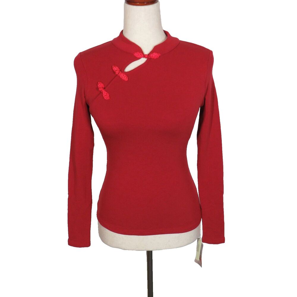 OGL Red Long Sleeve Top